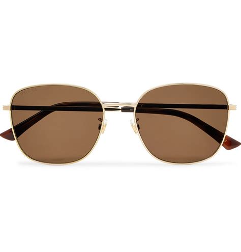 gucci gold frame womens sunglasses